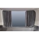 Ford Transit Custom 350 XLT -  комплект штор из материала Alcantara (искусственная замша) 